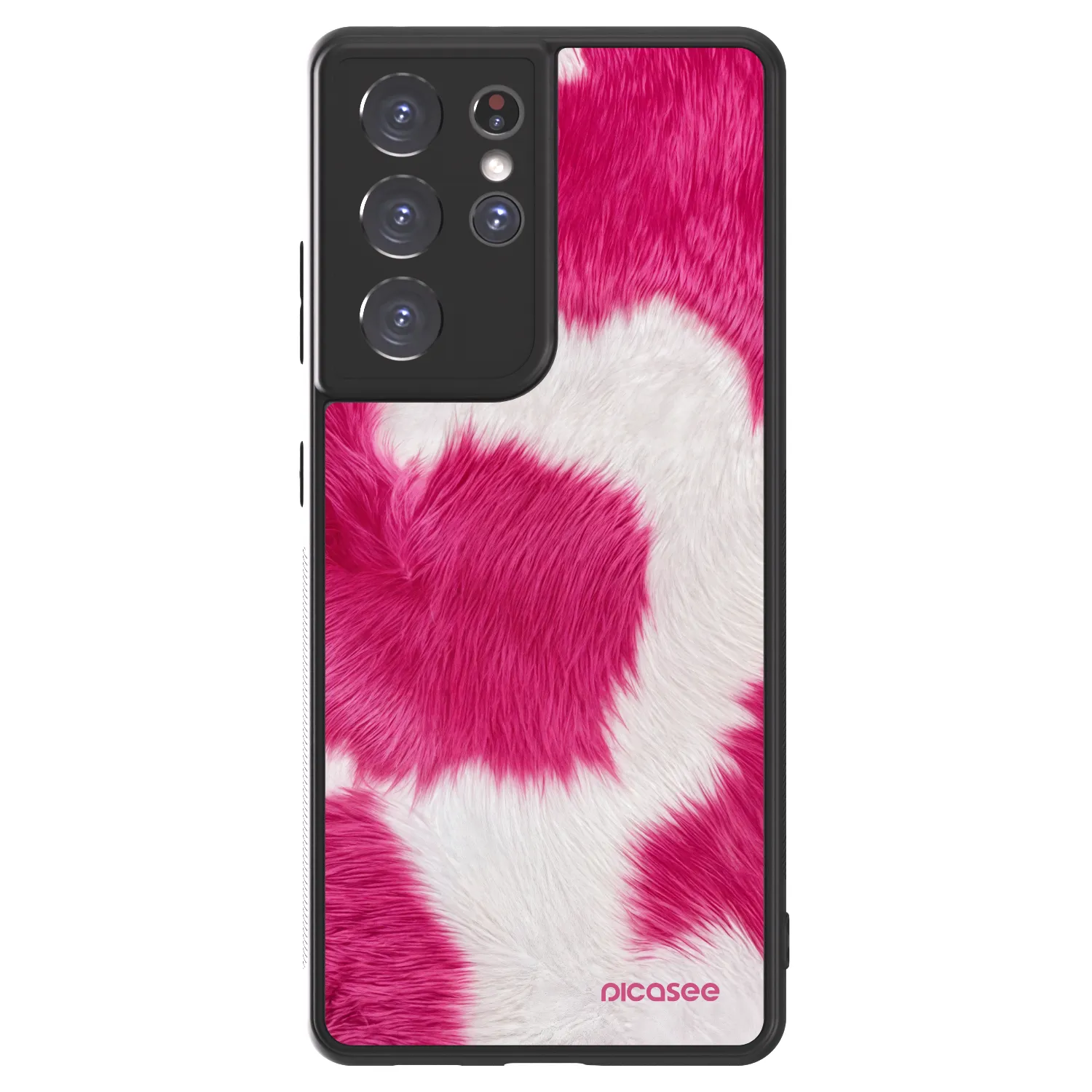Picasee ULTIMATE CASE Samsung Galaxy S21 Ultra 5G G998B - készülékre - Pink Moo
