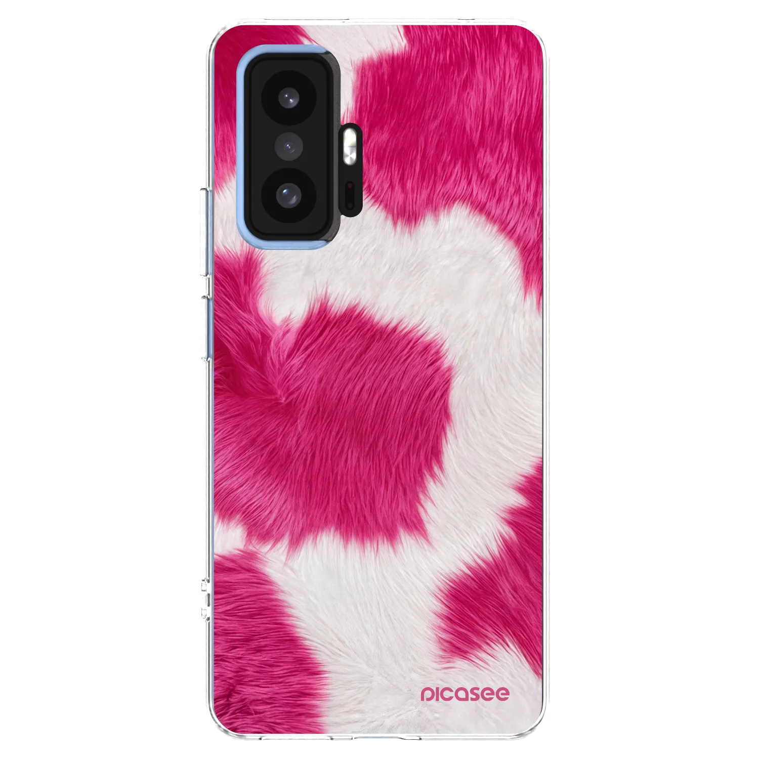 Picasee átlátszó szilikon tok az alábbi mobiltelefonokra Xiaomi 11T - Pink Moo