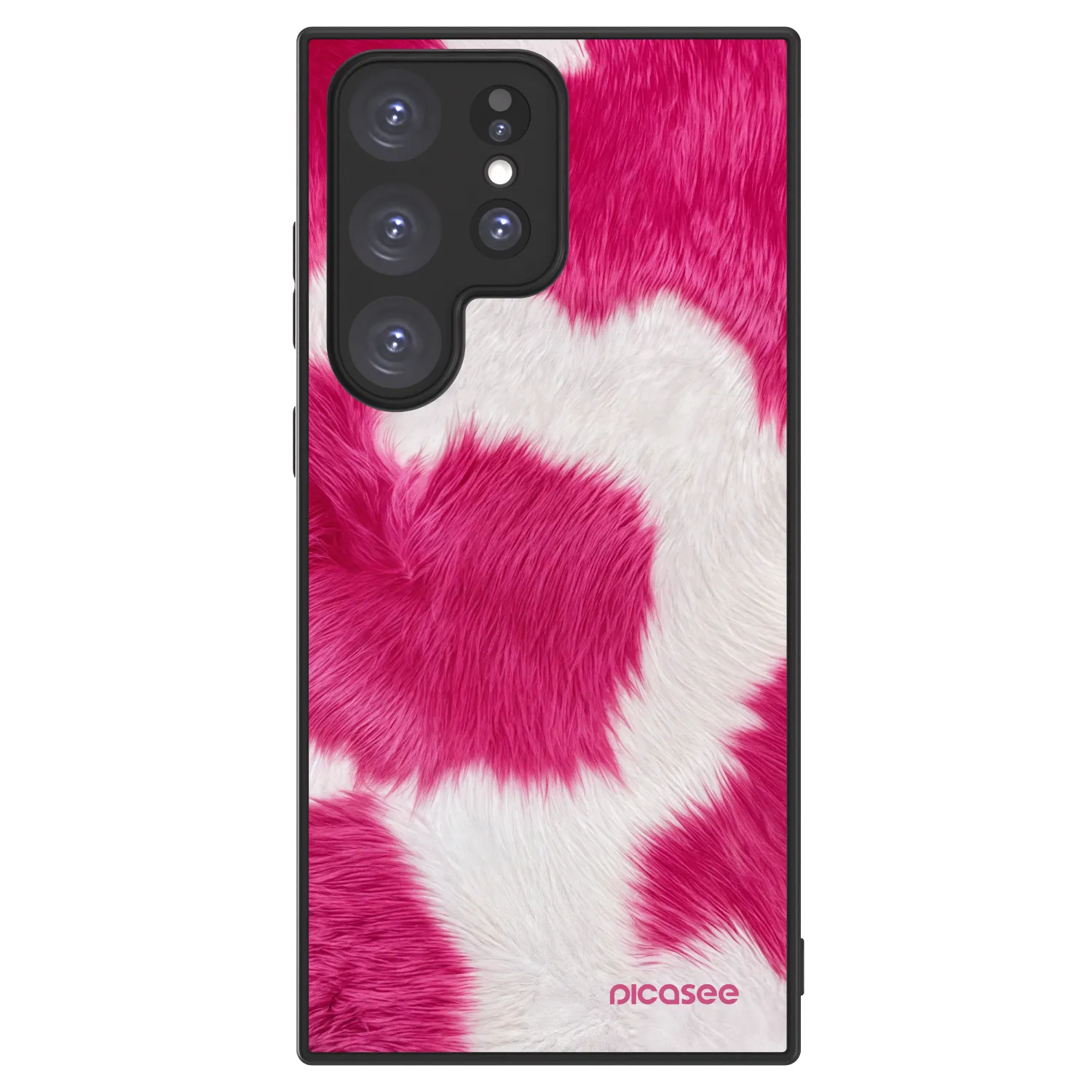 Picasee ULTIMATE CASE Samsung Galaxy S23 Ultra 5G - készülékre - Pink Moo
