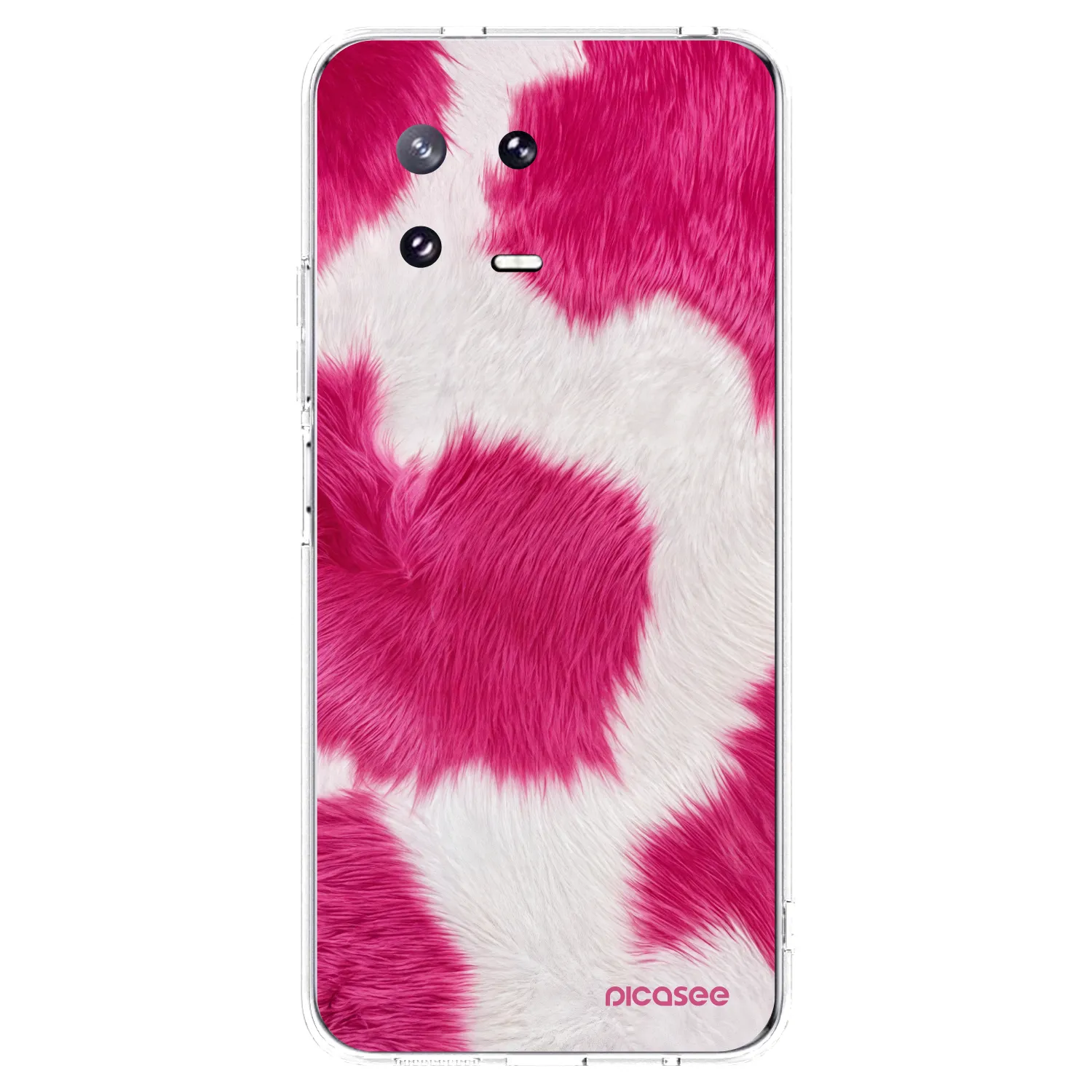 Picasee átlátszó szilikon tok az alábbi mobiltelefonokra Xiaomi 13 Pro - Pink Moo