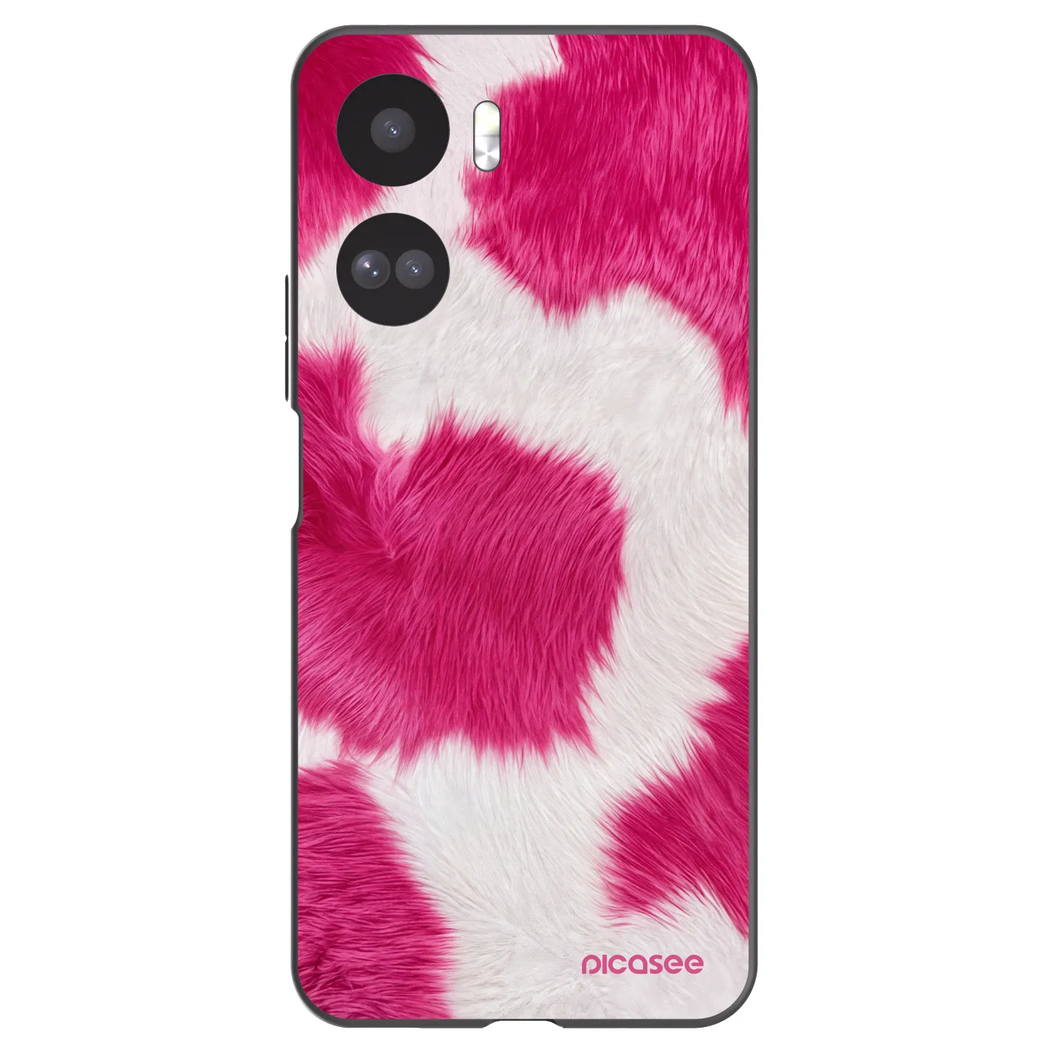 Picasee fekete szilikon tok az alábbi mobiltelefonokra Honor 90 Lite 5G - Pink Moo