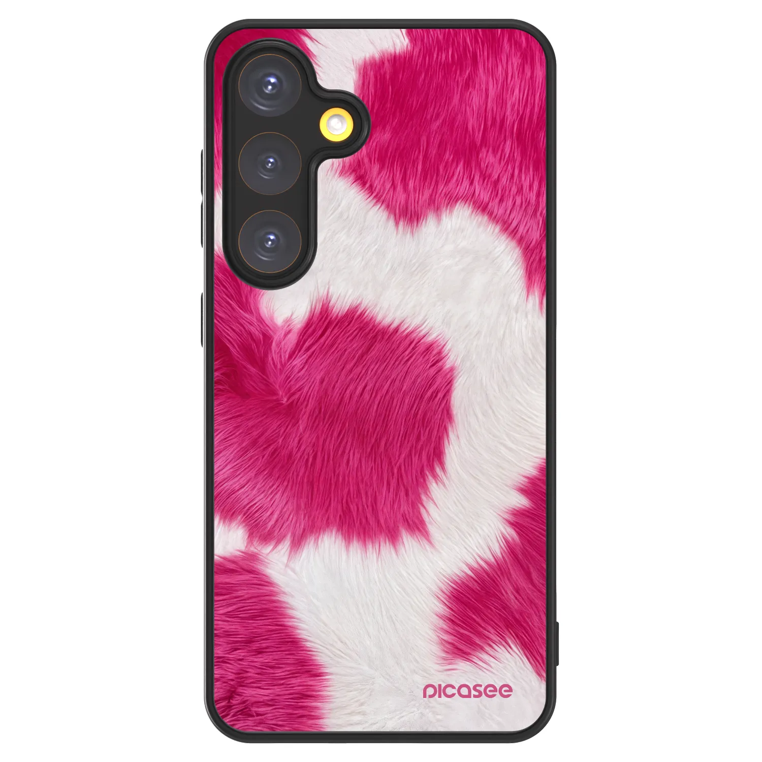 Picasee ULTIMATE CASE PowerShare Samsung Galaxy S24 S921B 5G - készülékre - Pink Moo