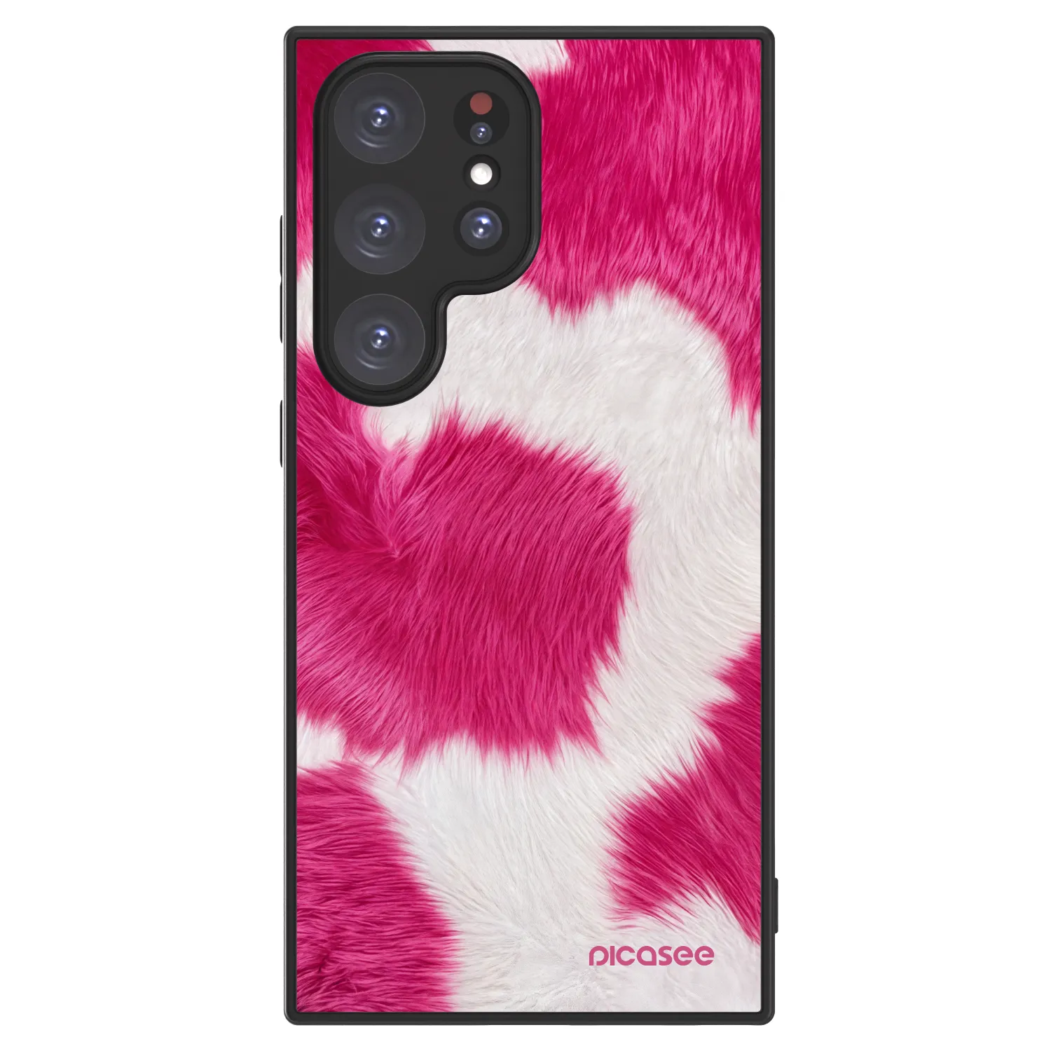 Picasee ULTIMATE CASE PowerShare Samsung Galaxy S24 Ultra S928B 5G - készülékre - Pink Moo