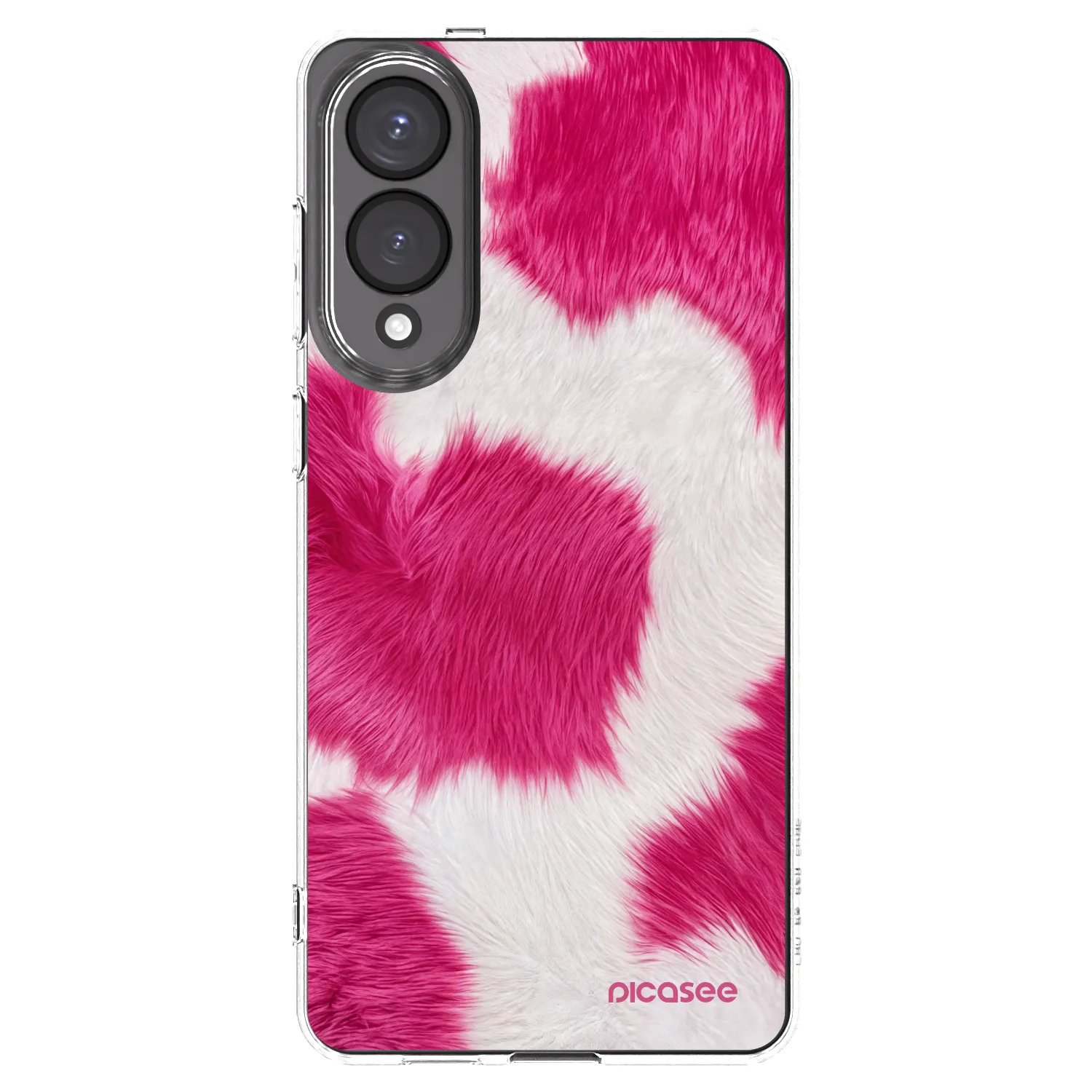 Picasee átlátszó szilikon tok az alábbi mobiltelefonokra Samsung Galaxy S25 Edge 5G - Pink Moo