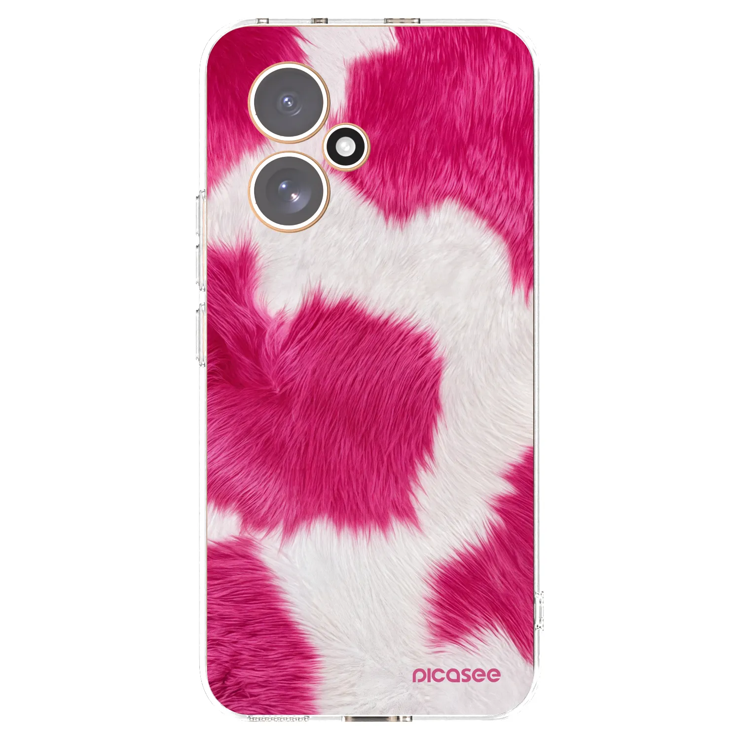 Picasee átlátszó szilikon tok az alábbi mobiltelefonokra Honor 400 5G - Pink Moo