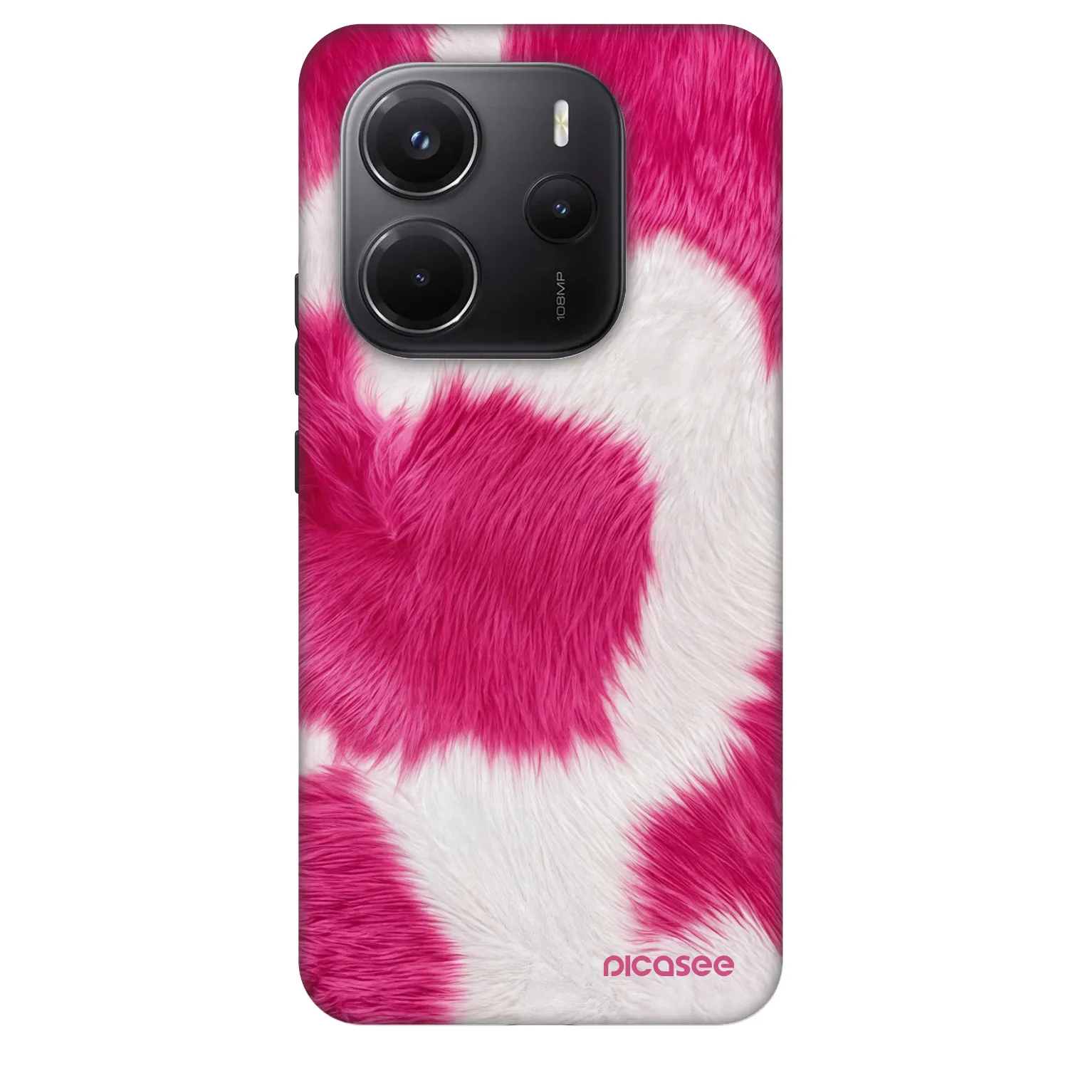 Picasee Fashion Case Xiaomi Redmi Note 14 5G - Pink Moo