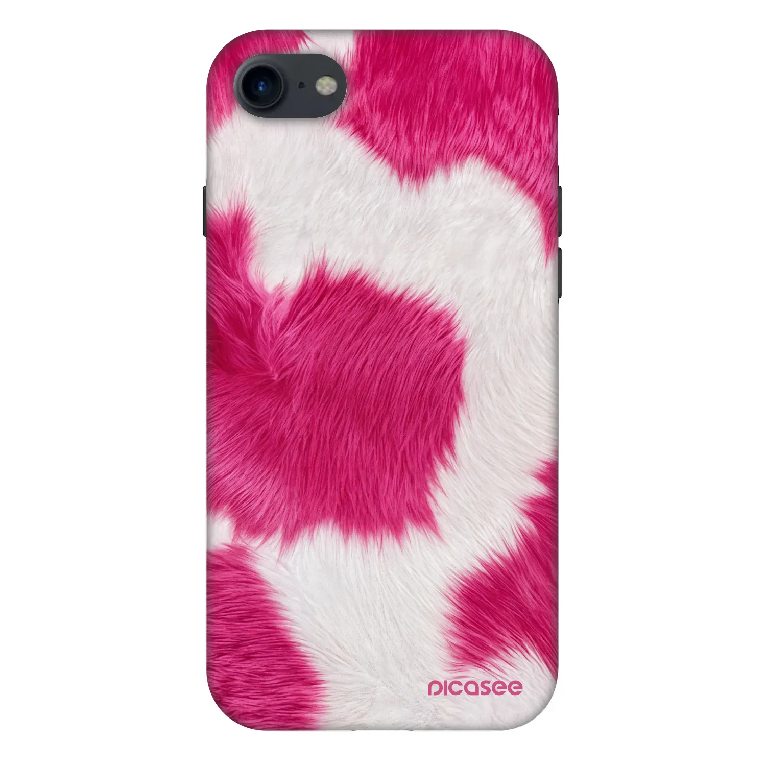 Picasee Fashion Case Apple iPhone SE 2020 - Pink Moo