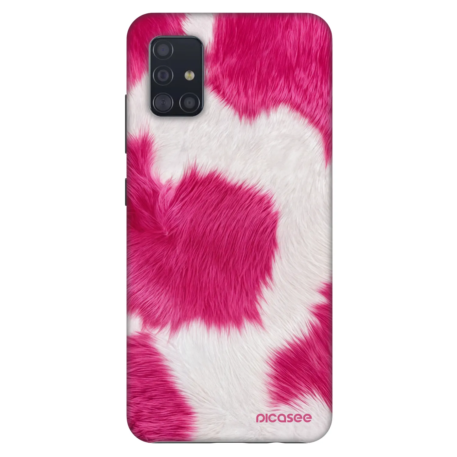 Picasee Fashion Case Samsung Galaxy A51 A515F - Pink Moo