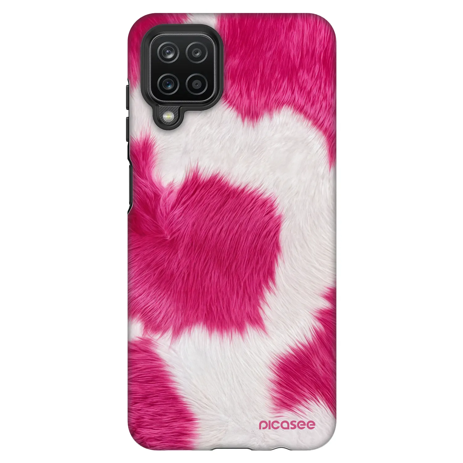 Picasee Fashion Case Samsung Galaxy A12 A125F - Pink Moo