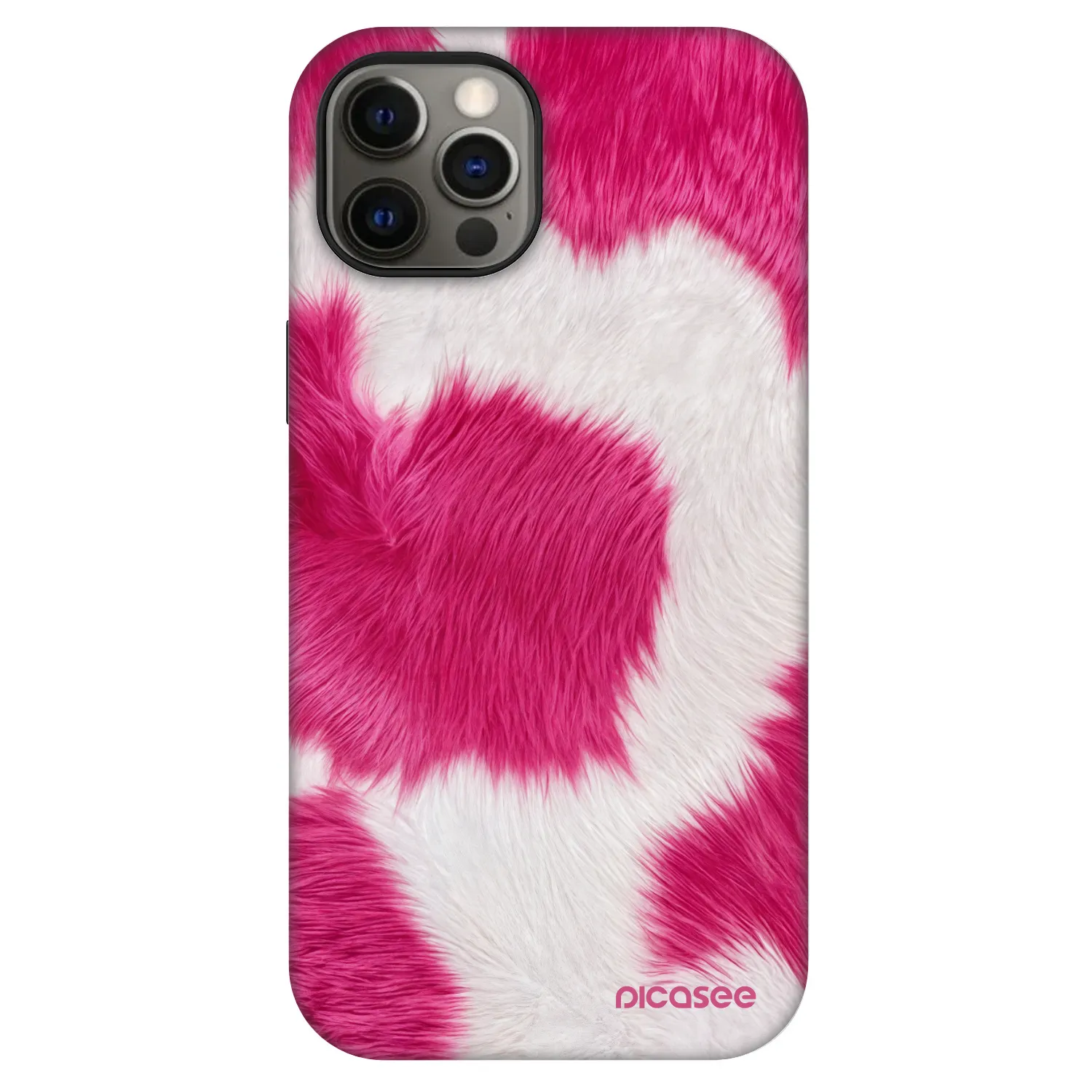 Picasee Fashion Case MagSafe Apple iPhone 12 - Pink Moo