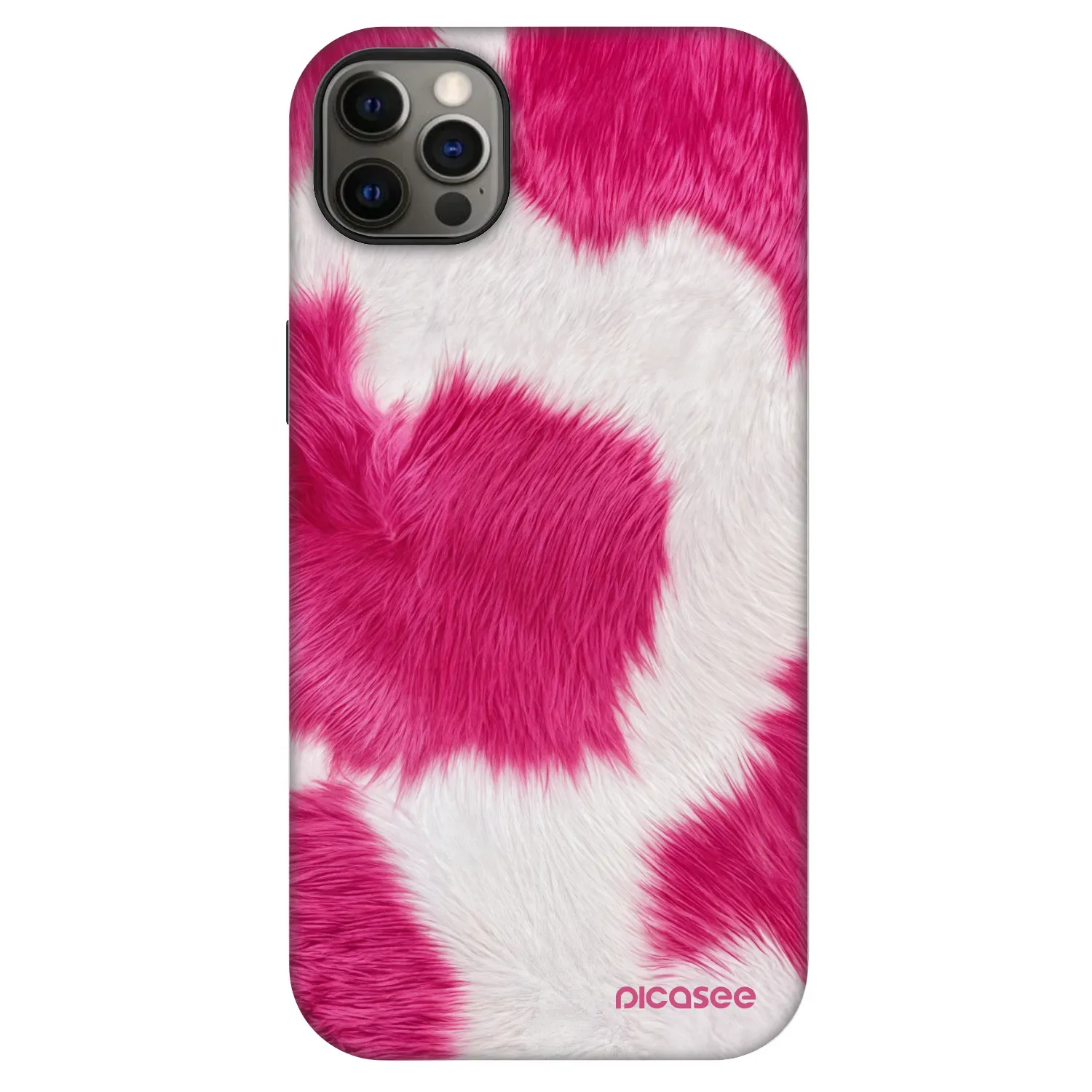 Picasee Fashion Case MagSafe Apple iPhone 12 Pro Max - Pink Moo