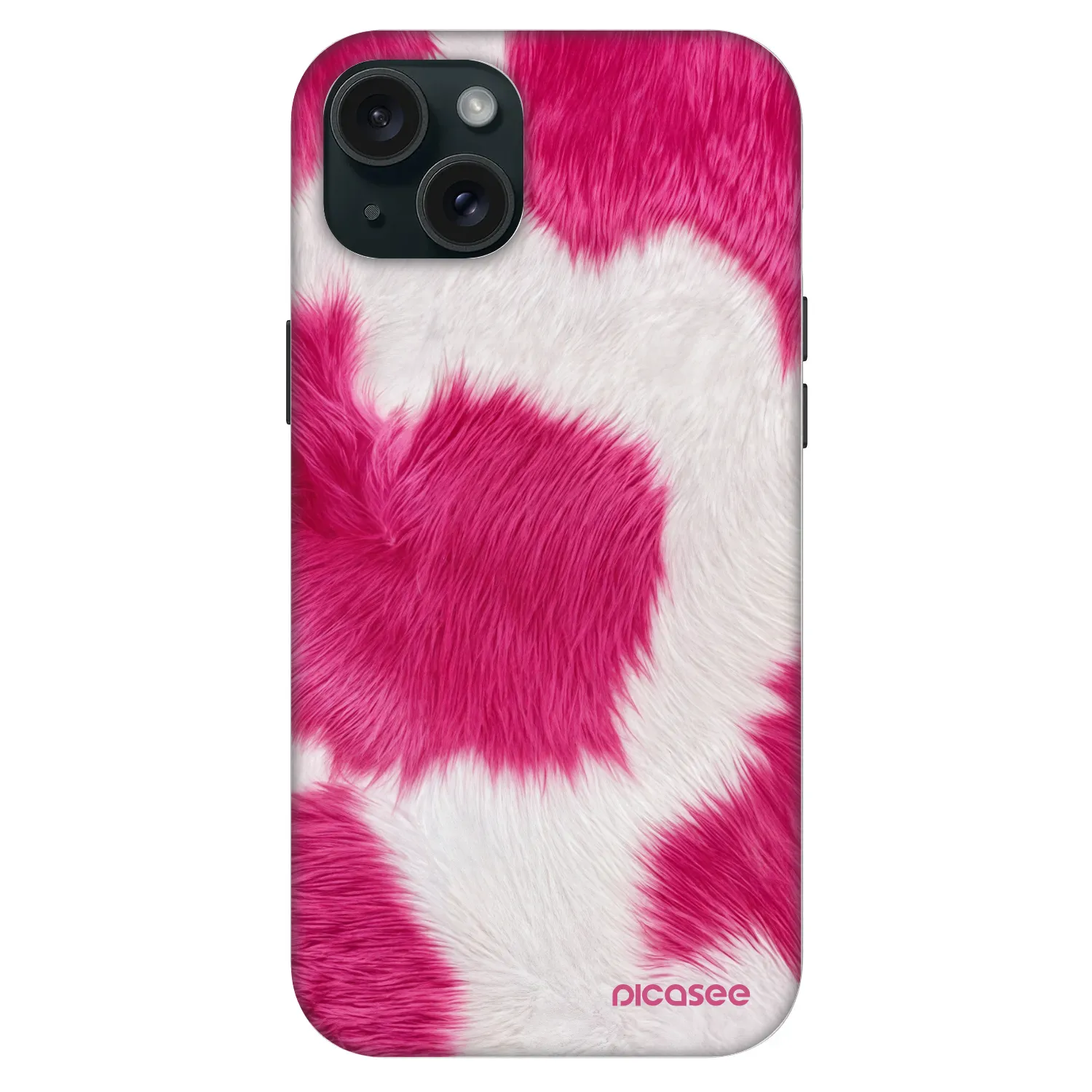Picasee Fashion Case MagSafe Apple iPhone 15 Plus - Pink Moo