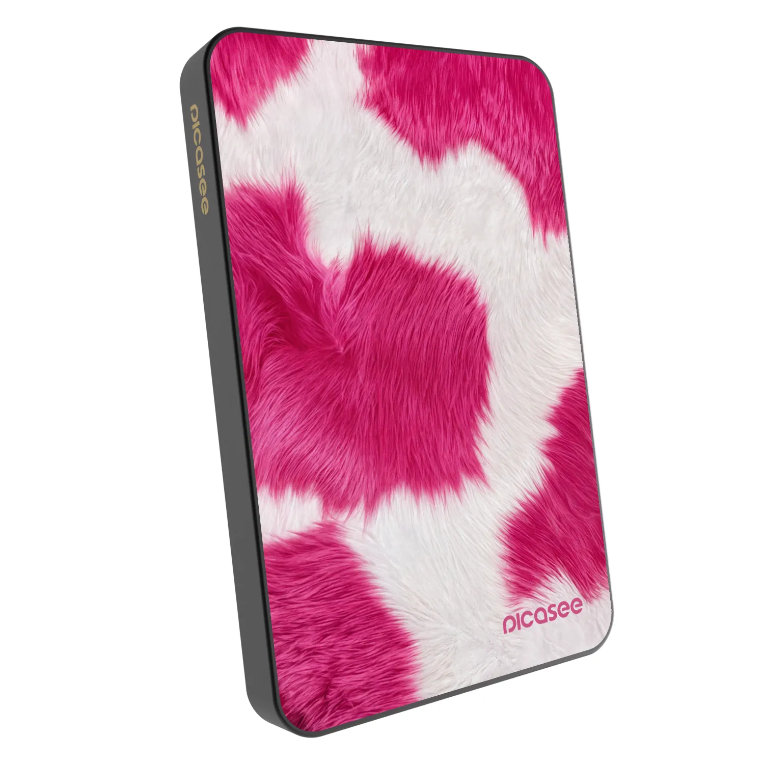 Picasee Powerbank MagSafe 5 000 mAh Szürke - Pink Moo