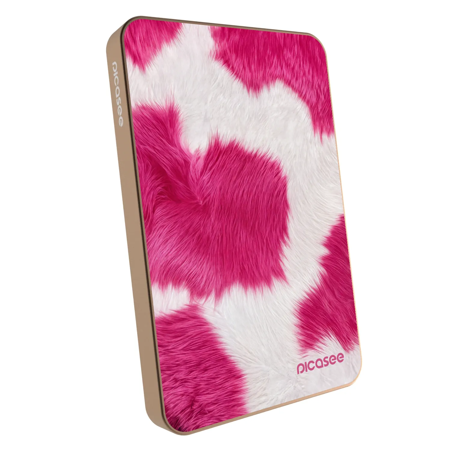 Picasee Powerbank MagSafe 5 000 mAh Aranysárga - Pink Moo