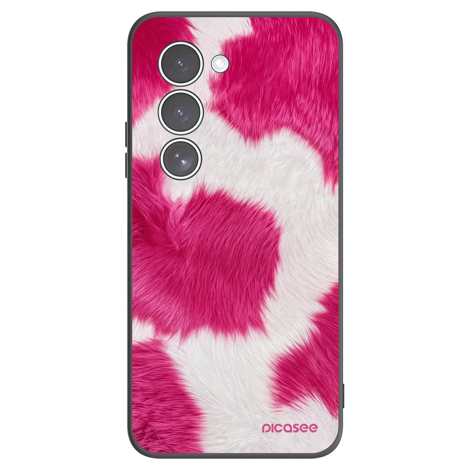 Picasee fekete szilikon tok az alábbi mobiltelefonokra Xiaomi Redmi 15 5G - Pink Moo