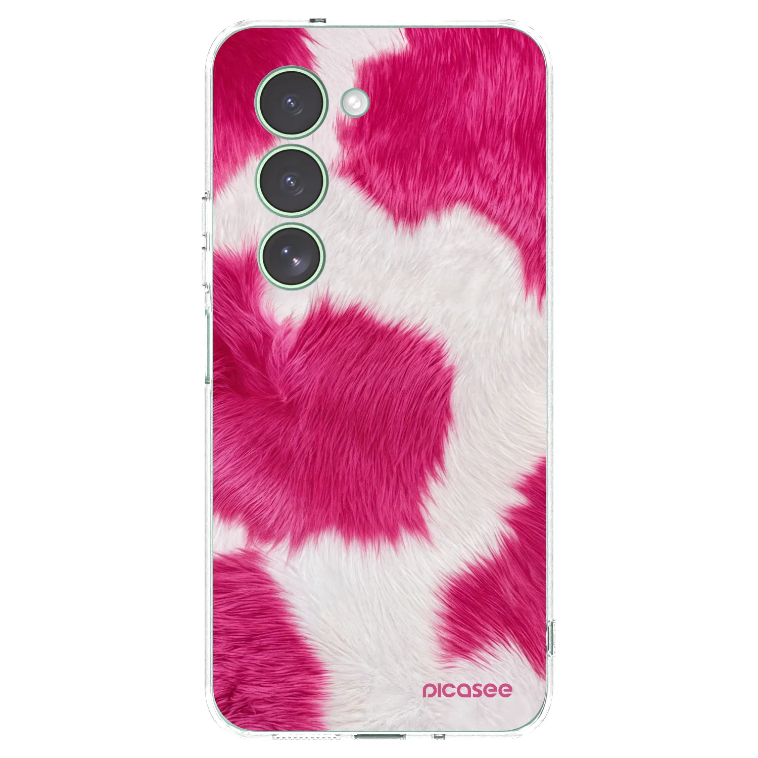 Picasee átlátszó szilikon tok az alábbi mobiltelefonokra Xiaomi Redmi 15 5G - Pink Moo