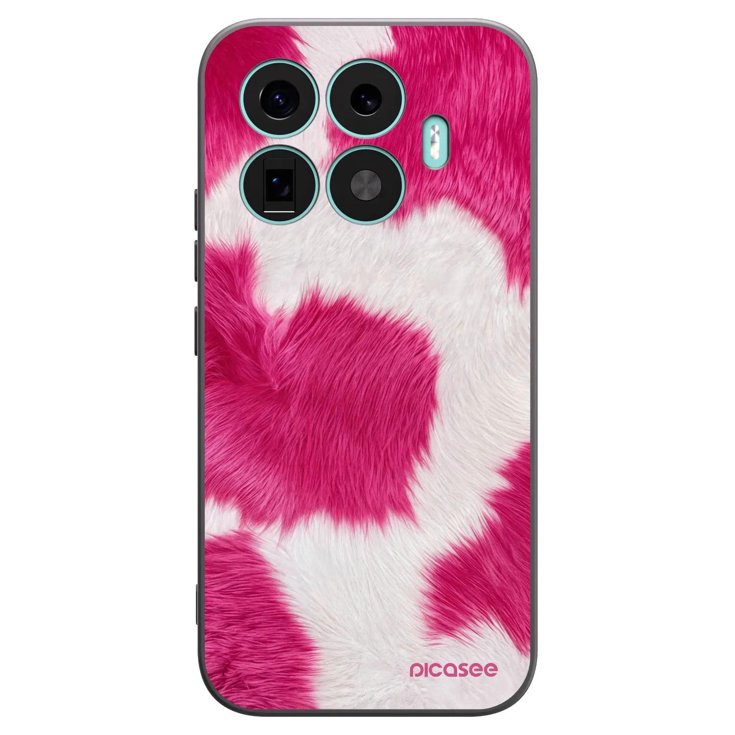 Picasee fekete szilikon tok az alábbi mobiltelefonokra Xiaomi 17T - Pink Moo