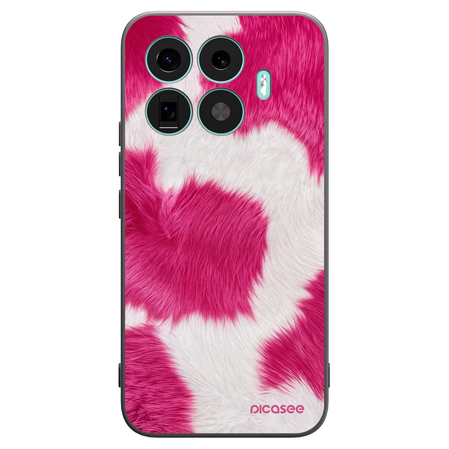 Picasee fekete szilikon tok az alábbi mobiltelefonokra Xiaomi 17T Pro - Pink Moo