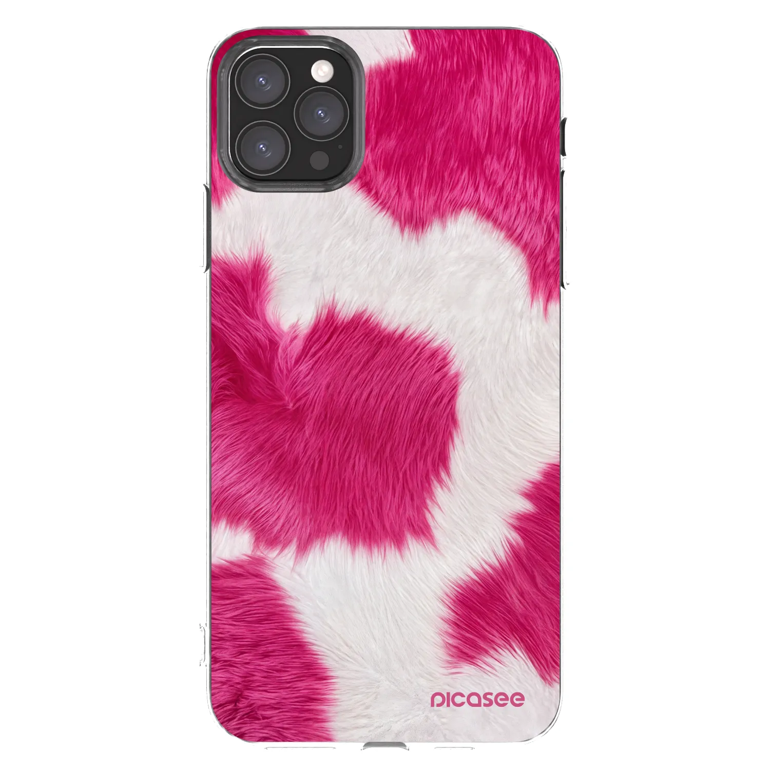 Picasee átlátszó szilikon tok az alábbi mobiltelefonokra Apple iPhone 11 Pro Max - Pink Moo