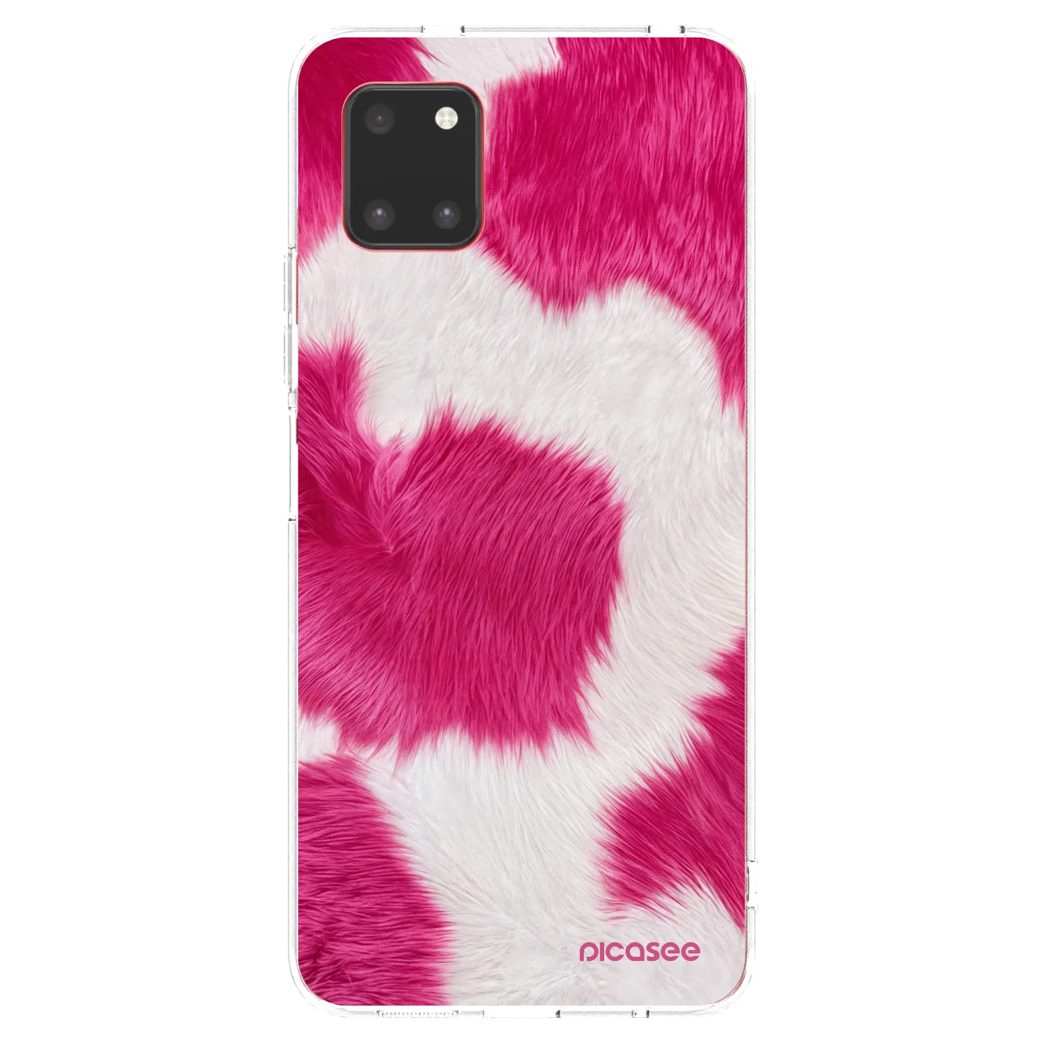 Picasee átlátszó szilikon tok az alábbi mobiltelefonokra Samsung Galaxy Note 10 Lite N770F - Pink Moo