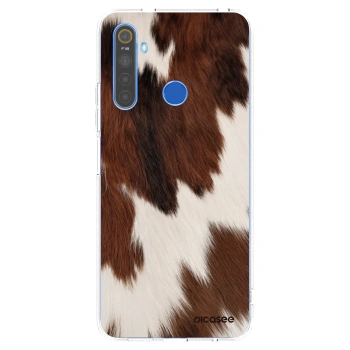 Picasee átlátszó szilikon tok az alábbi mobiltelefonokra Realme 5 - Rustica