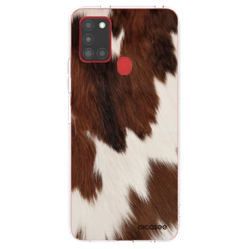 Picasee átlátszó szilikon tok az alábbi mobiltelefonokra Samsung Galaxy A21s - Rustica