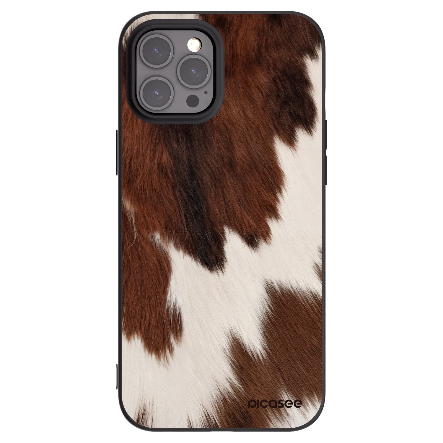 Picasee fekete szilikon tok az alábbi mobiltelefonokra Apple iPhone 12 Pro Max - Rustica