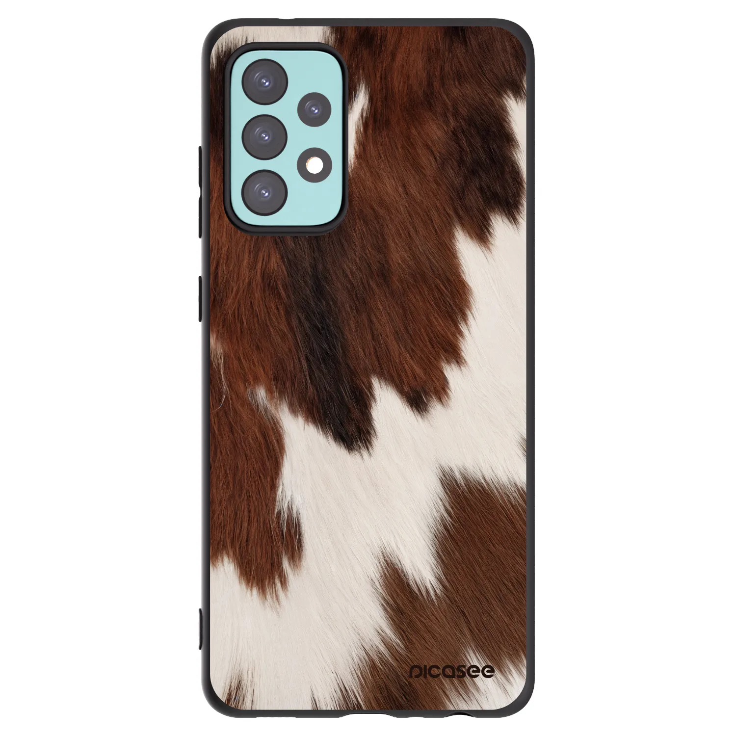 Picasee fekete szilikon tok az alábbi mobiltelefonokra Samsung Galaxy A72 A725F - Rustica