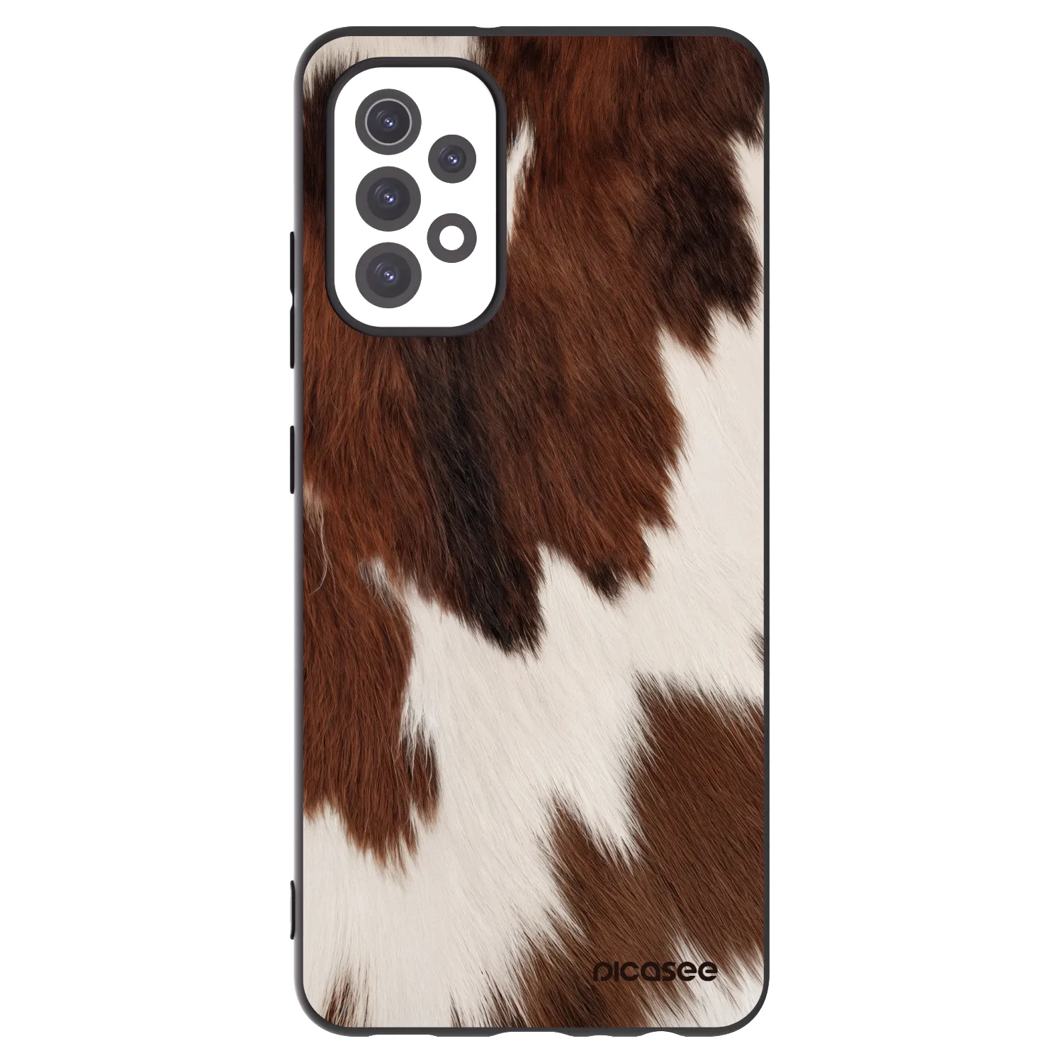 Picasee fekete szilikon tok az alábbi mobiltelefonokra Samsung Galaxy A32 5G A326B - Rustica