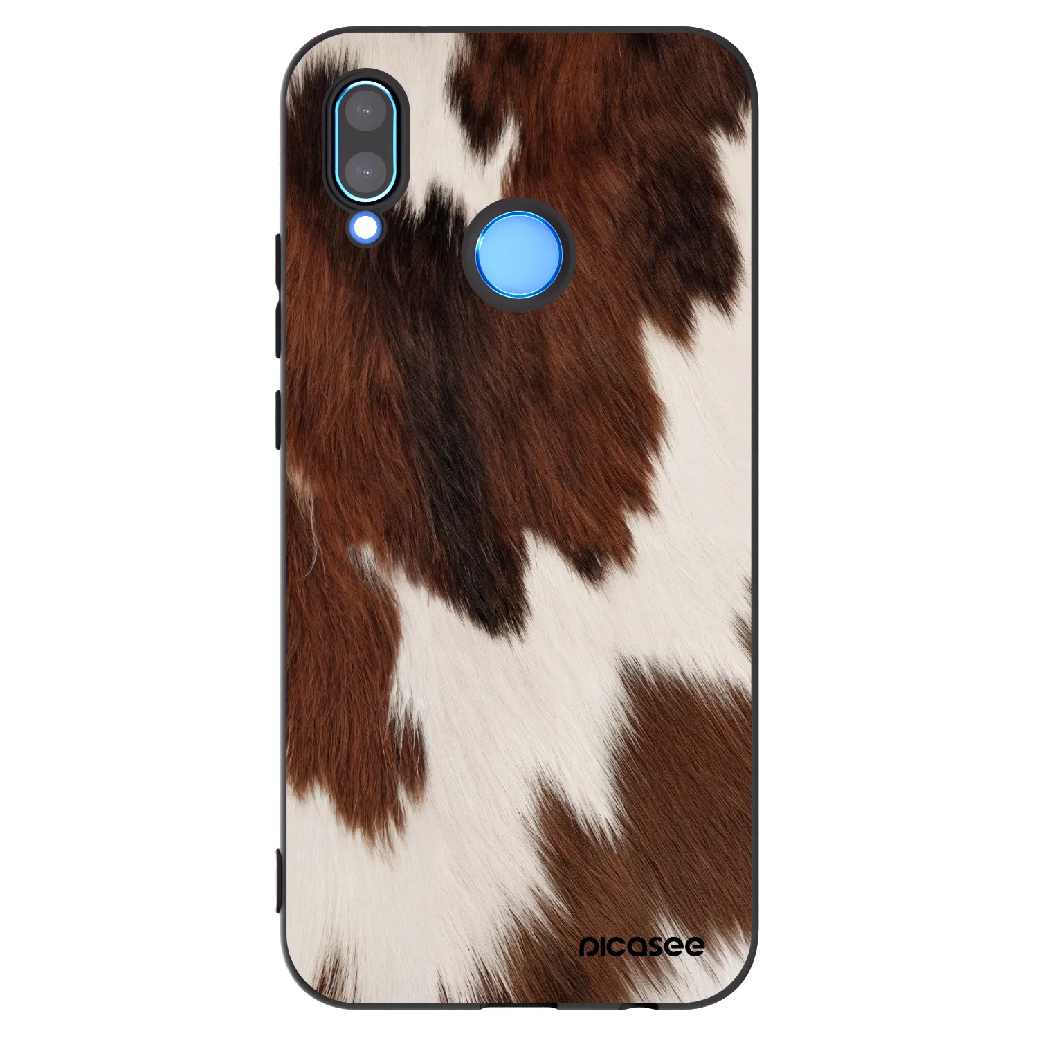 Picasee fekete szilikon tok az alábbi mobiltelefonokra Huawei P20 Lite - Rustica