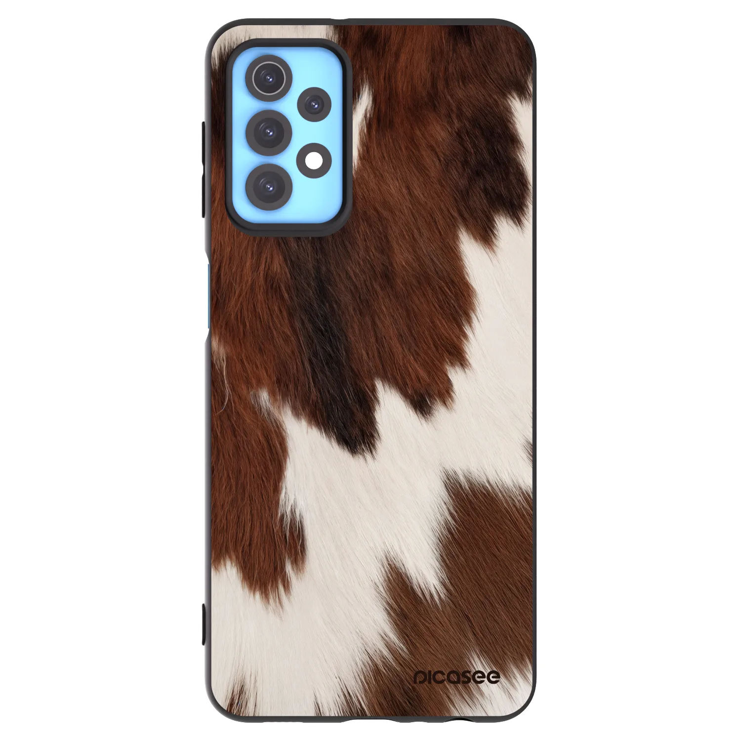 Picasee fekete szilikon tok az alábbi mobiltelefonokra Samsung Galaxy A32 4G SM-A325F - Rustica