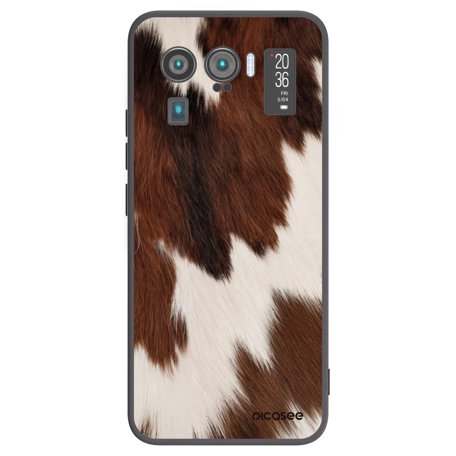 Picasee fekete szilikon tok az alábbi mobiltelefonokra Xiaomi Mi 11 Ultra - Rustica