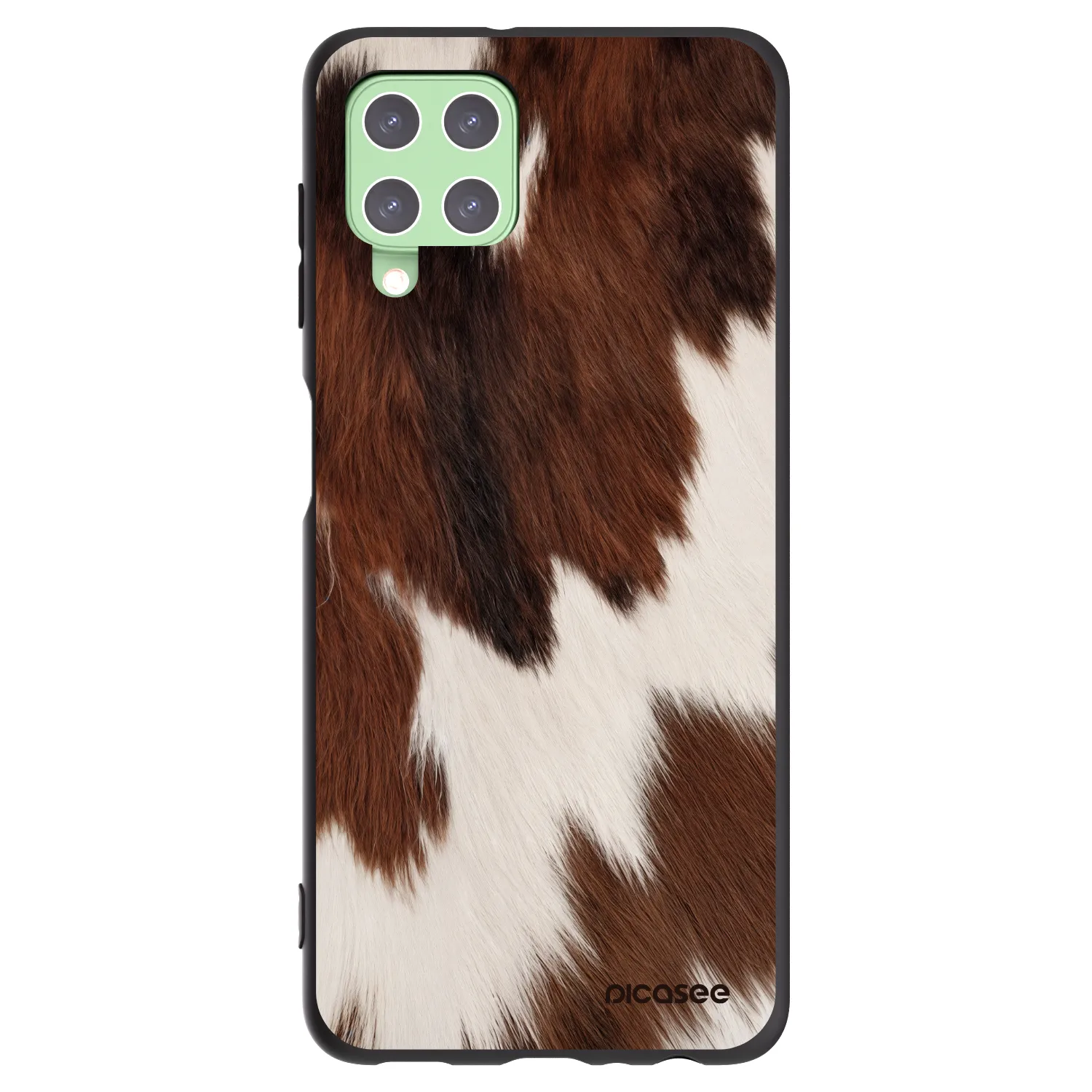 Picasee fekete szilikon tok az alábbi mobiltelefonokra Samsung Galaxy A22 A225F 4G - Rustica