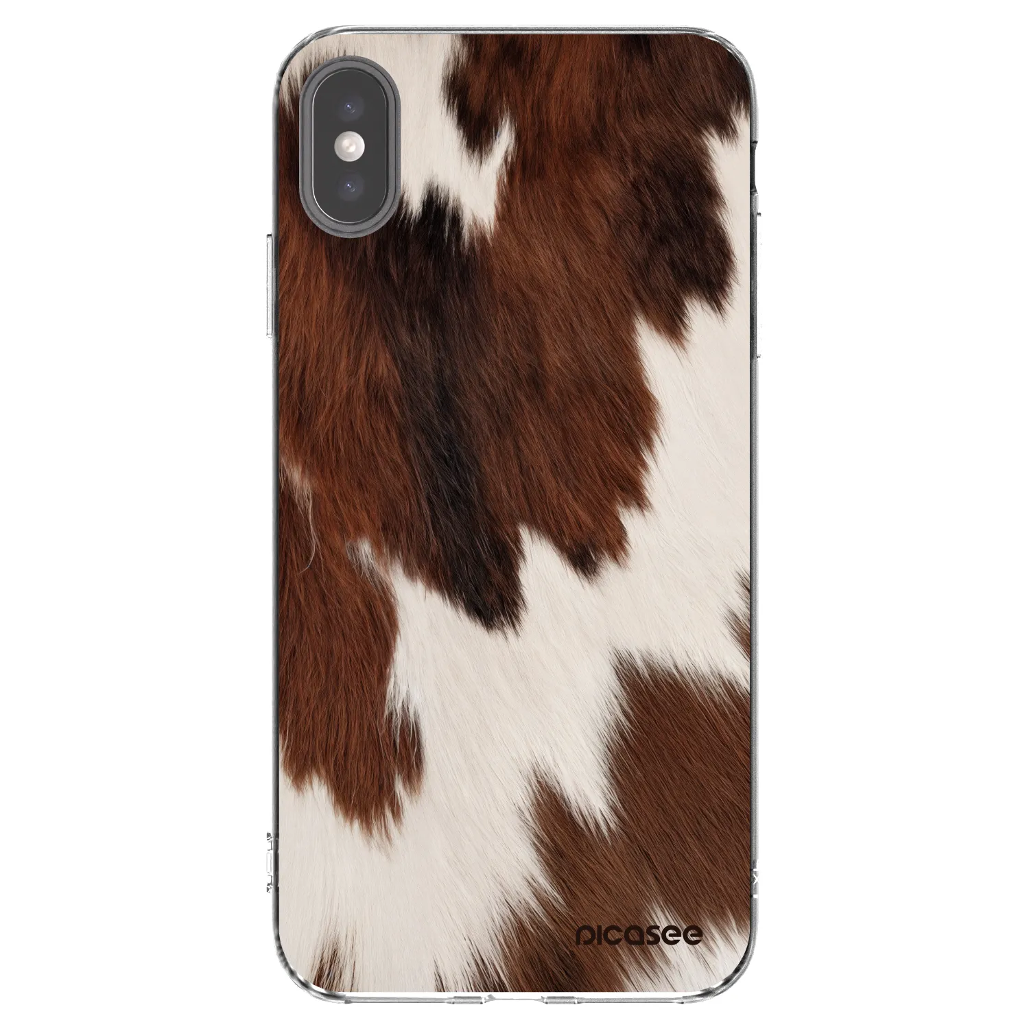 Picasee átlátszó szilikon tok az alábbi mobiltelefonokra Apple iPhone XS Max - Rustica