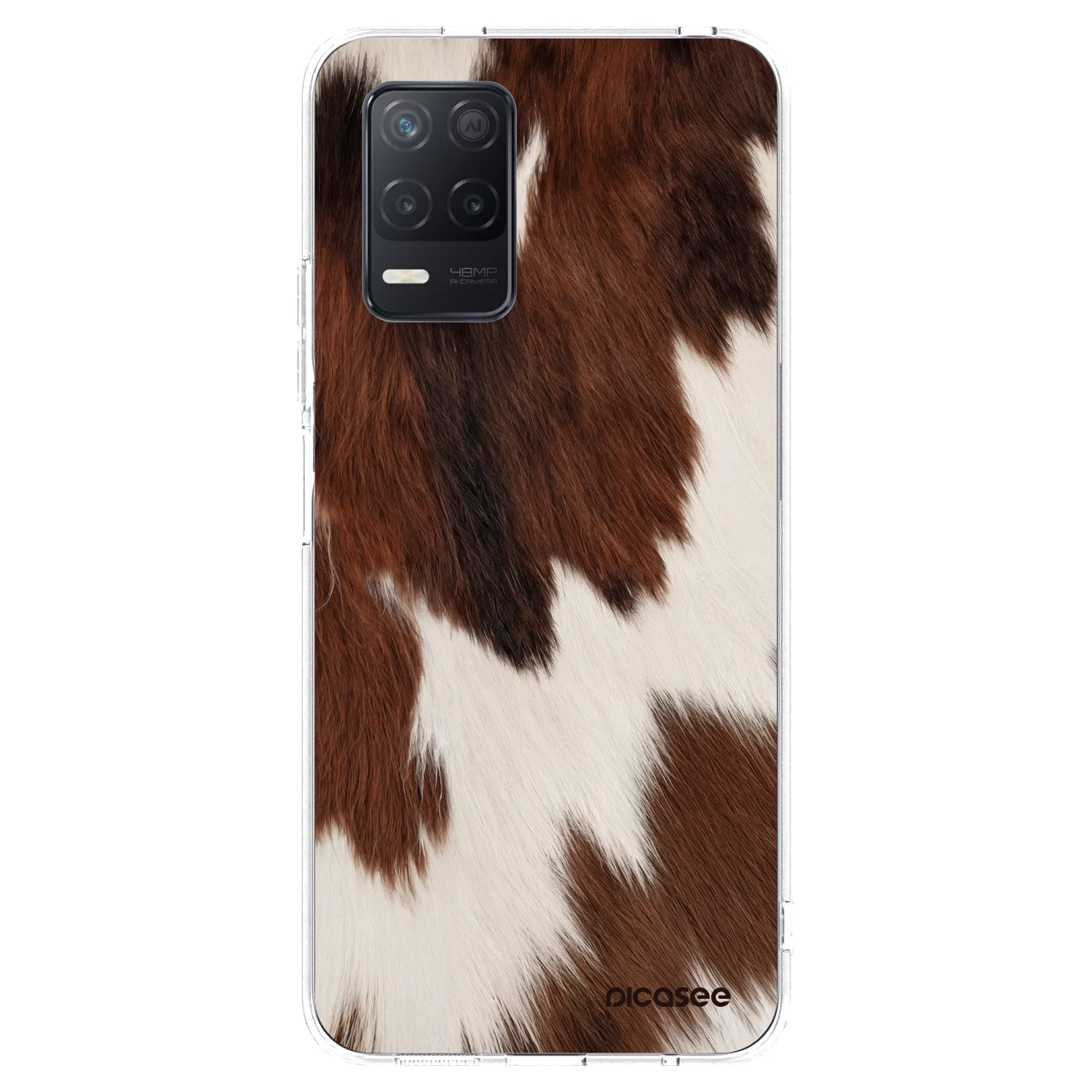Picasee átlátszó szilikon tok az alábbi mobiltelefonokra Realme 8 5G - Rustica
