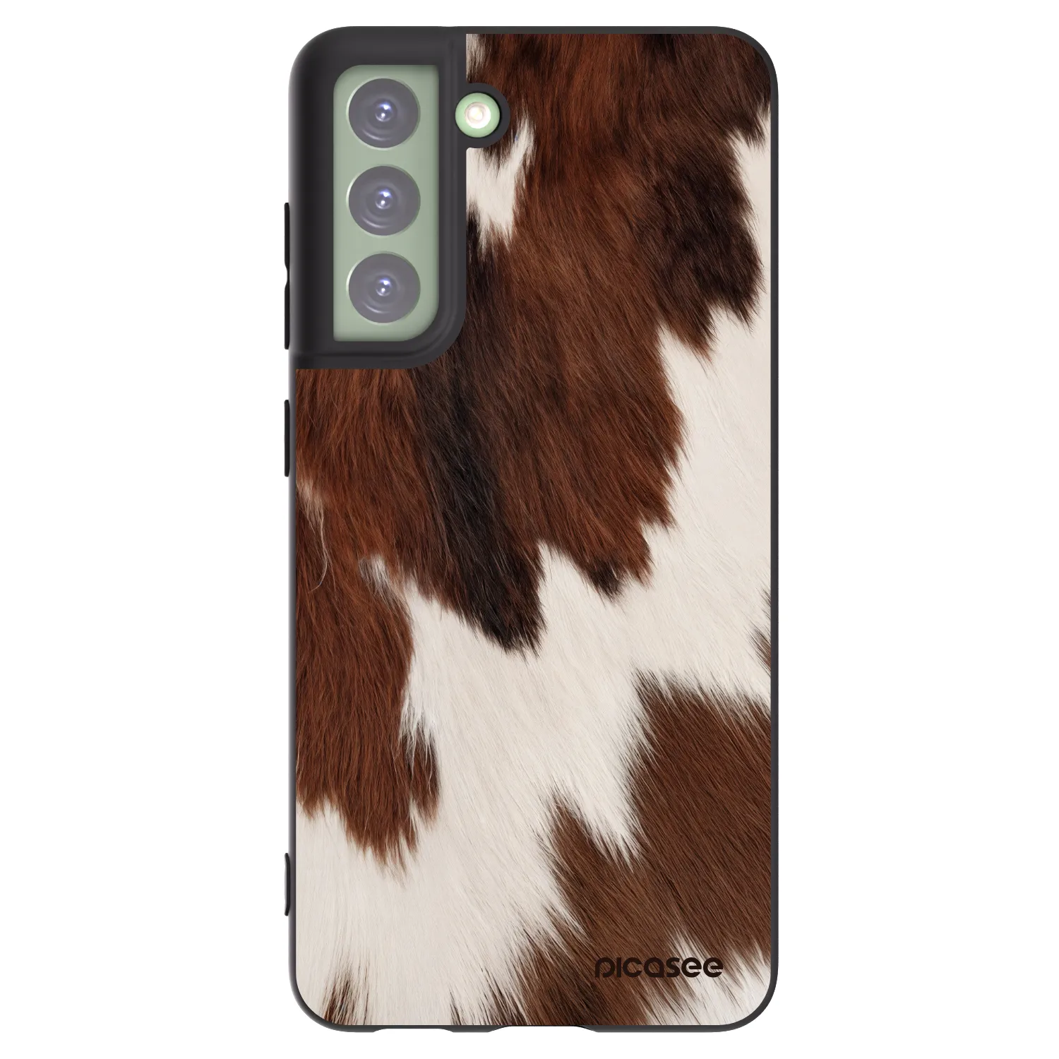Picasee fekete szilikon tok az alábbi mobiltelefonokra Samsung Galaxy S21 FE 5G - Rustica