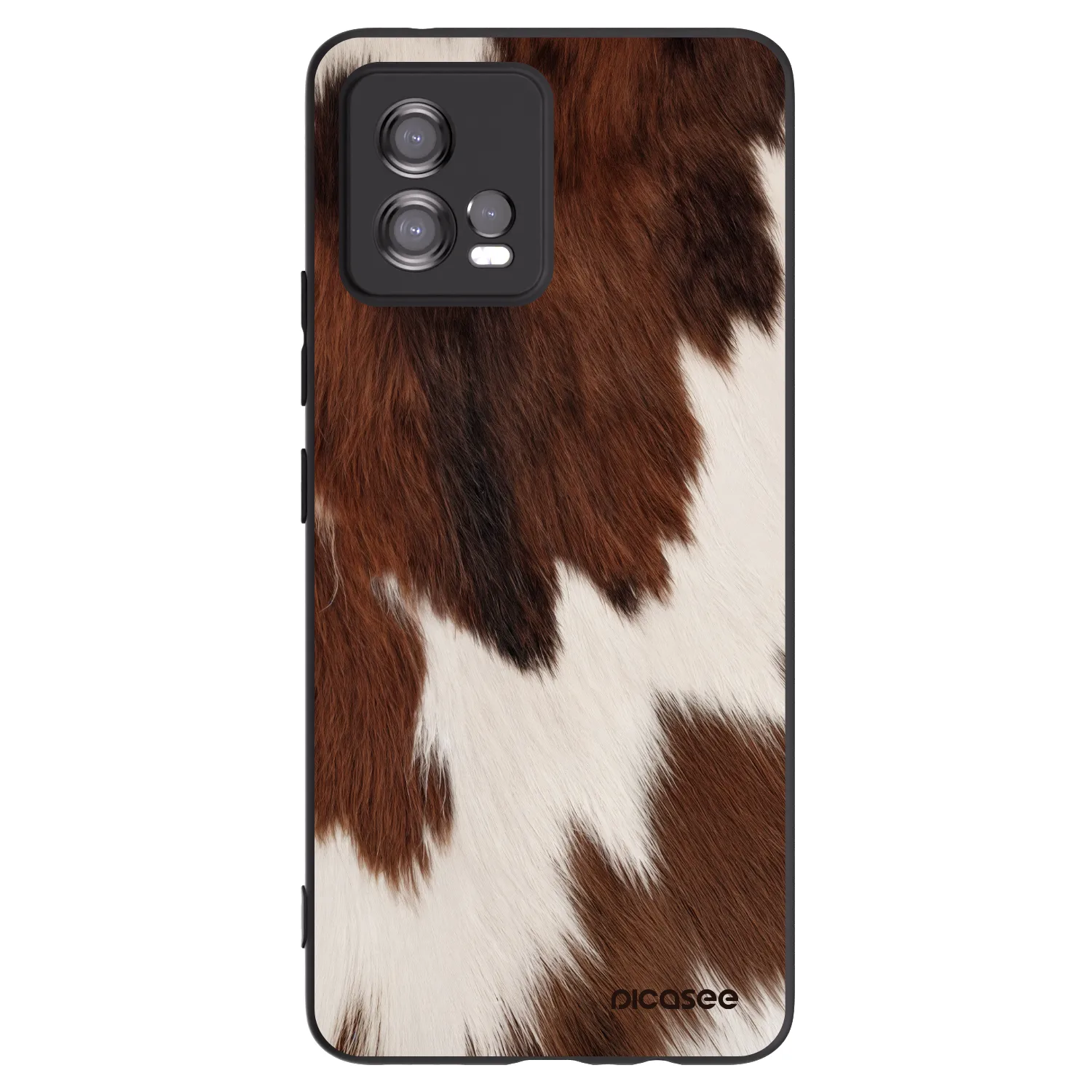 Picasee fekete szilikon tok az alábbi mobiltelefonokra Motorola Moto G72 - Rustica