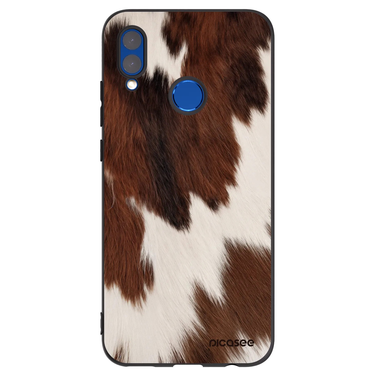 Picasee fekete szilikon tok az alábbi mobiltelefonokra Honor 10 Lite - Rustica