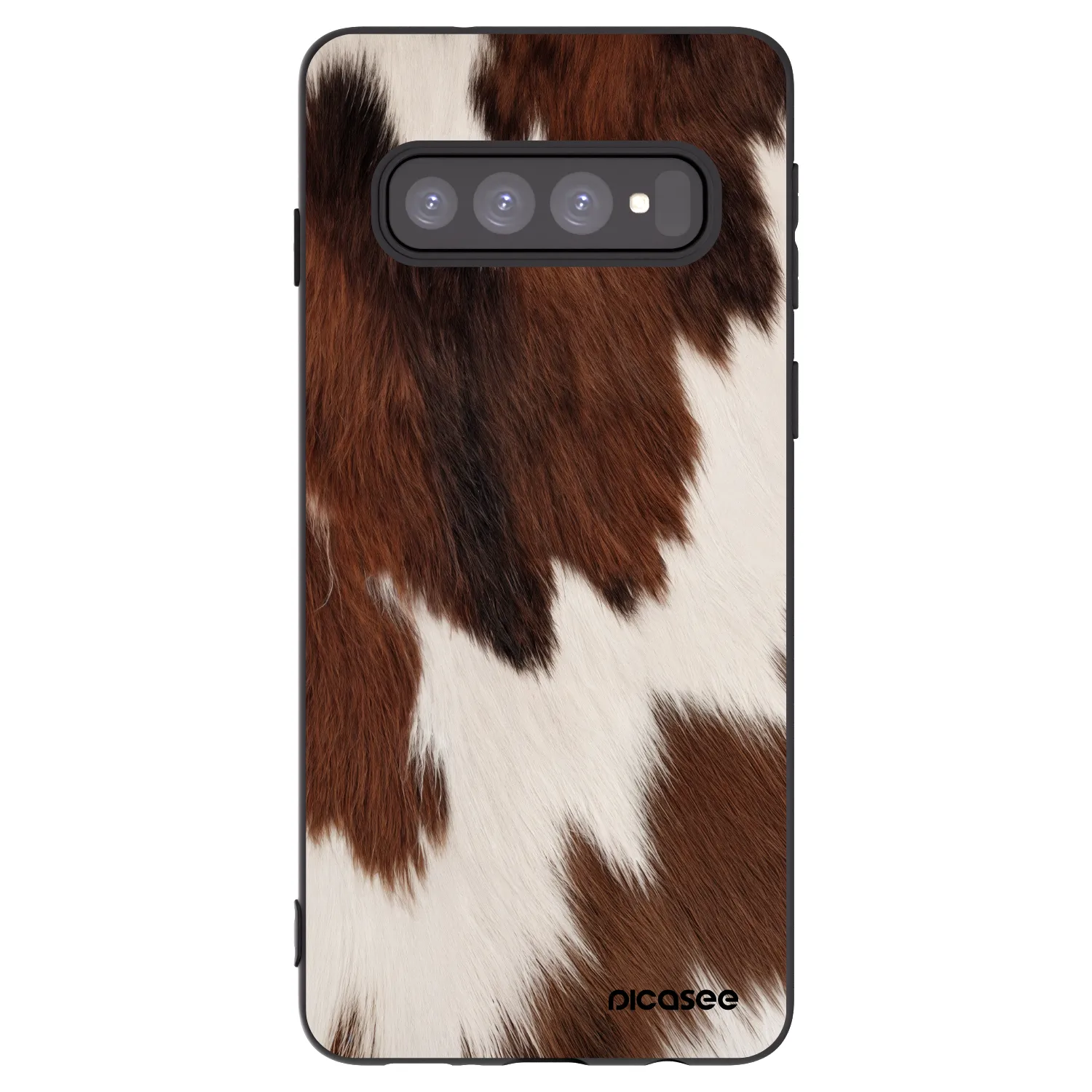 Picasee fekete szilikon tok az alábbi mobiltelefonokra Samsung Galaxy S10 G973 - Rustica