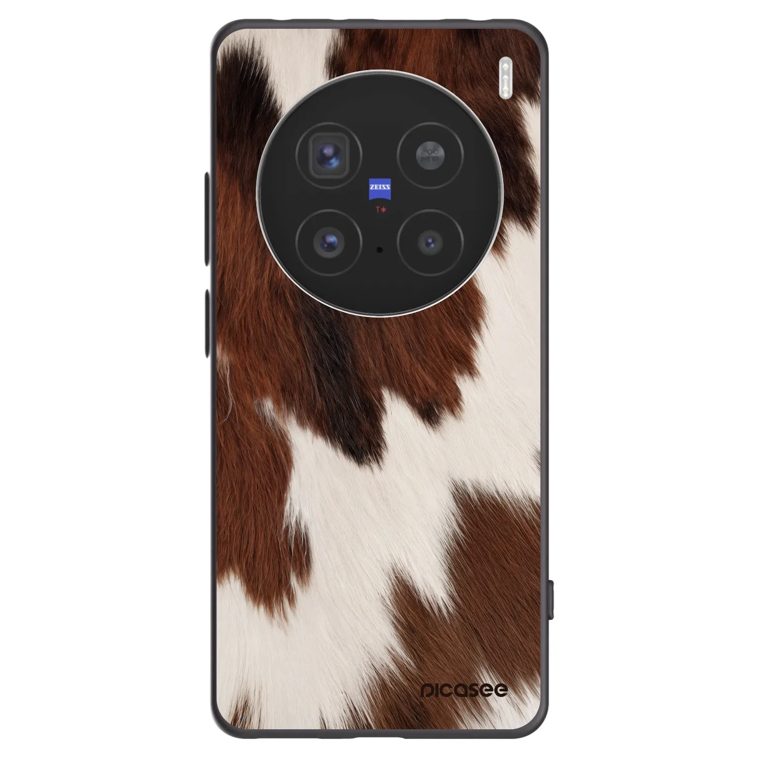 Picasee fekete szilikon tok az alábbi mobiltelefonokra Vivo X200 Pro - Rustica