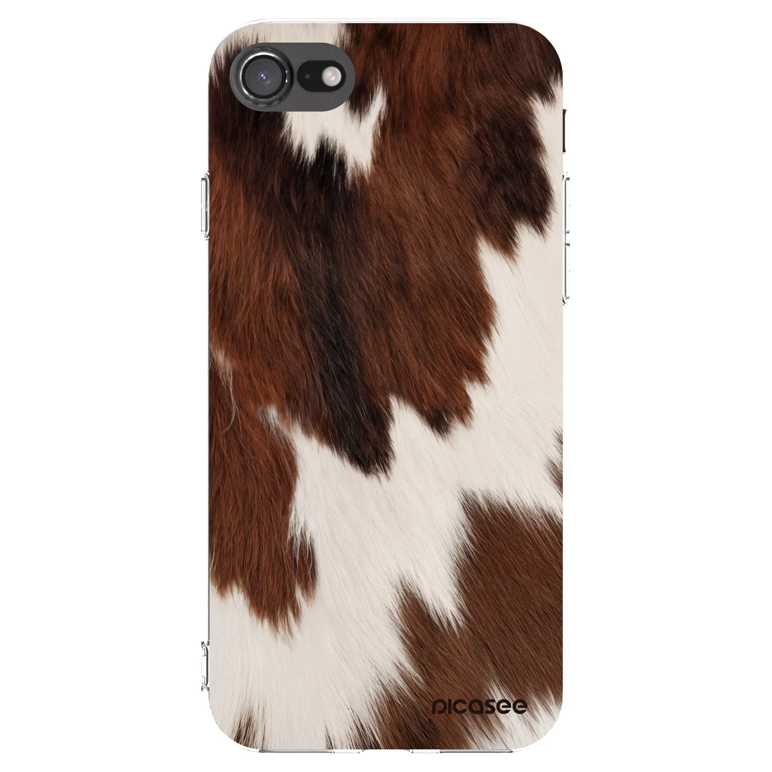 Picasee átlátszó szilikon tok az alábbi mobiltelefonokra Apple iPhone SE 2020 - Rustica