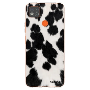 Picasee átlátszó szilikon tok az alábbi mobiltelefonokra Xiaomi Redmi 9C - Black Moo