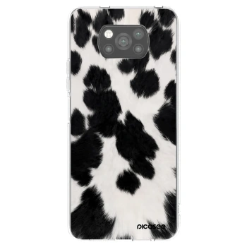 Picasee fekete szilikon tok az alábbi mobiltelefonokra Xiaomi Poco X3 - Black Moo