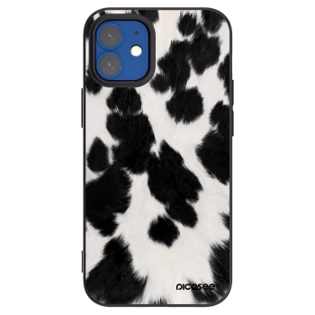 Picasee fekete szilikon tok az alábbi mobiltelefonokra Apple iPhone 12 mini - Black Moo
