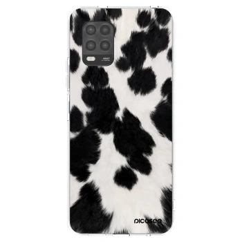 Picasee átlátszó szilikon tok az alábbi mobiltelefonokra Xiaomi Mi 10 Lite - Black Moo
