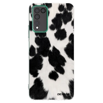 Picasee átlátszó szilikon tok az alábbi mobiltelefonokra Honor 10X Lite - Black Moo