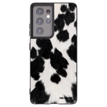 Picasee fekete szilikon tok az alábbi mobiltelefonokra Samsung Galaxy S21 Ultra 5G G998B - Black Moo