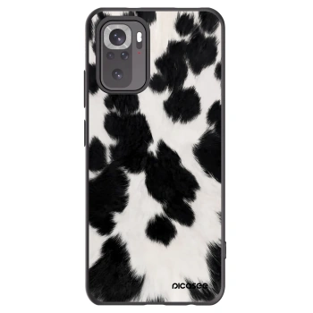 Picasee fekete szilikon tok az alábbi mobiltelefonokra Xiaomi Redmi Note 10 - Black Moo