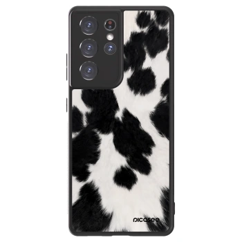 Szilikon tok erre a típusra Samsung Galaxy S21 Ultra 5G G998B - Black Moo