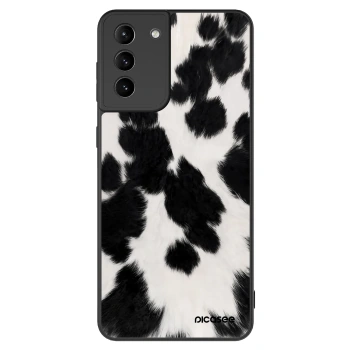 Szilikon tok erre a típusra Samsung Galaxy S21+ 5G G996F - Black Moo